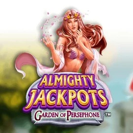 Enjoy Almighty Jackpots: Garden of Persephone by Novomatic – logo hosted on luckeracasino.net.pl