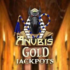 Anubis Gold Jackpots logo by Inspired Gaming at Luckera Casino