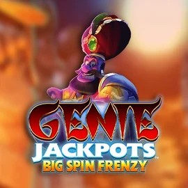 Genie Jackpots: Big Spin Frenzy logo – Jackpots by Blueprint Gaming at Luckera Casino