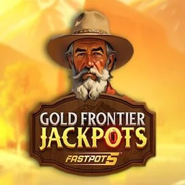 Gold Frontier Jackpots FastPot5 game by Yggdrasil – logo hosted on Luckera Casino