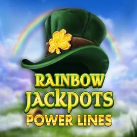 Rainbow Jackpots Power Lines game by Red Tiger Gaming – logo hosted on Luckera Casino