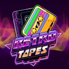 Official Slots logo: Retro Tapes by Push Gaming at Luckera Casino